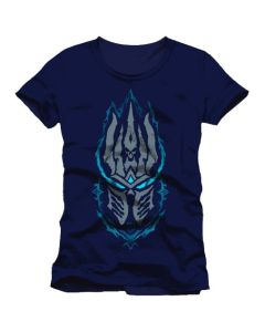 T-shirt Warcraft - Lord of the Scourge blå (S)
