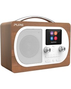 Pure Evoke H4 DAB+/FM radio - valnød