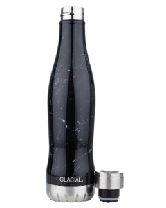 Glacial vandflaske GL2128400215 (black marble)