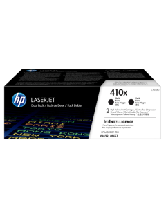 HP blækpatron 410X High Yield Original LaserJet Sort