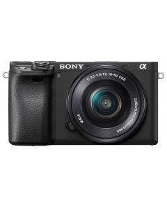 Sony Alpha A6400  kamerahus + E PZ 16-50 mm f/3,5-5,6 OSS zoomobjektiv