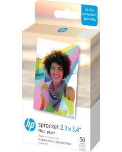 HP Paper Sprocket Select 2x3,4 instant-film 50-pak