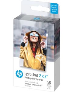 HP Paper Sprocket 2x3 instant-film 50-pak