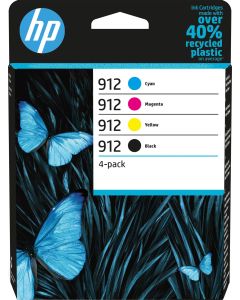 HP 912 blækpatroner kombo-pakke (CMYK)