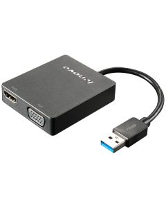 Lenovo universal USB 3.0 til VGA og HDMI adapter
