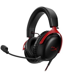 HyperX Cloud III gaming-headset (sort/rød)