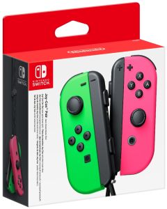 Nintendo Switch Joy-Con controller par - neon grøn + neon pink