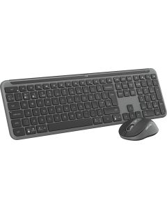 Logitech MK950 Slim Combo tastatur og mus (grafit)