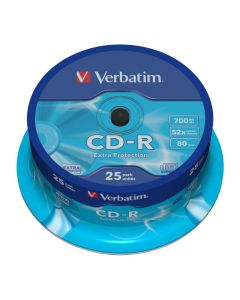 Verbatim CD-R 52x - 25 stk.