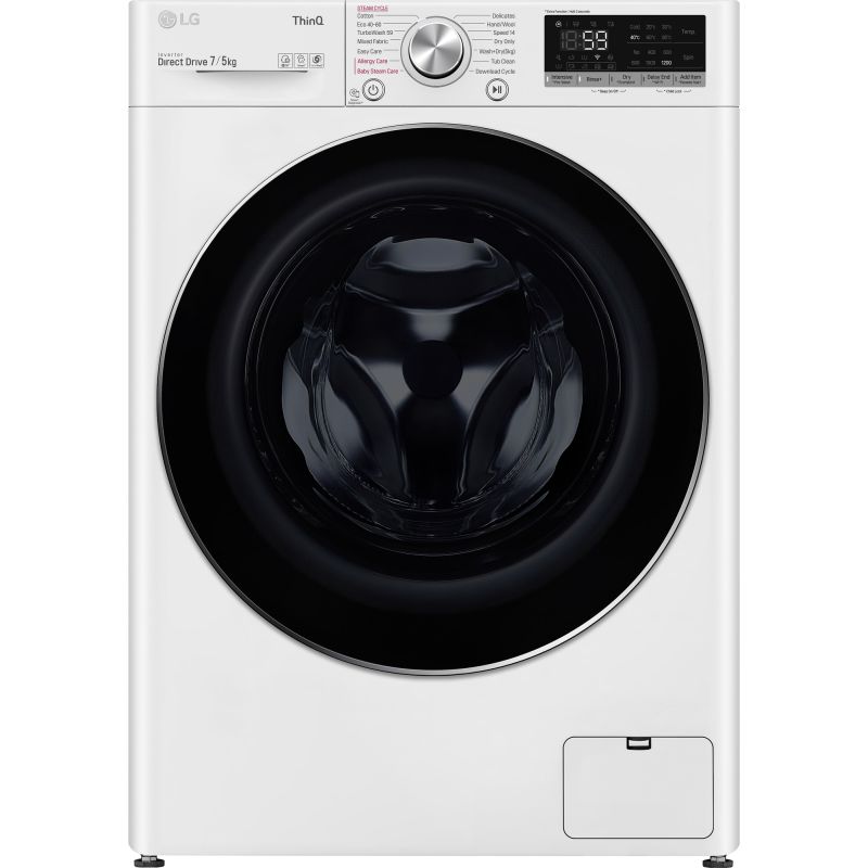 Der er behov for Forenkle Diskant LG kombineret vaskemaskine/tørretumbler F2DV707S2WS