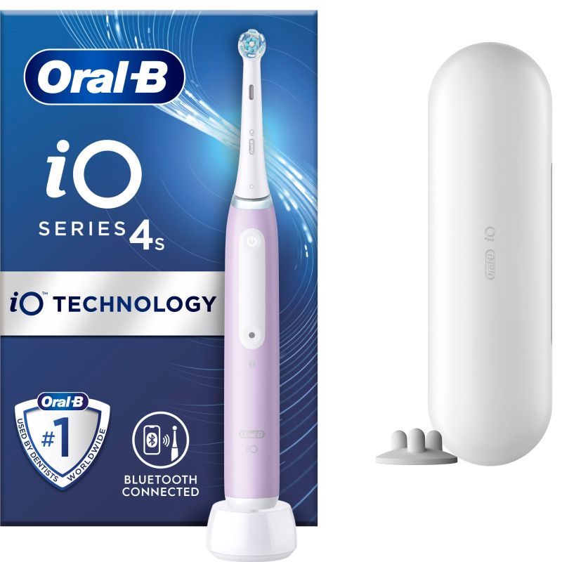 Leeds forfølgelse flyde Oral-B iO 4s elektrisk tandbørste 414889 (lavender)