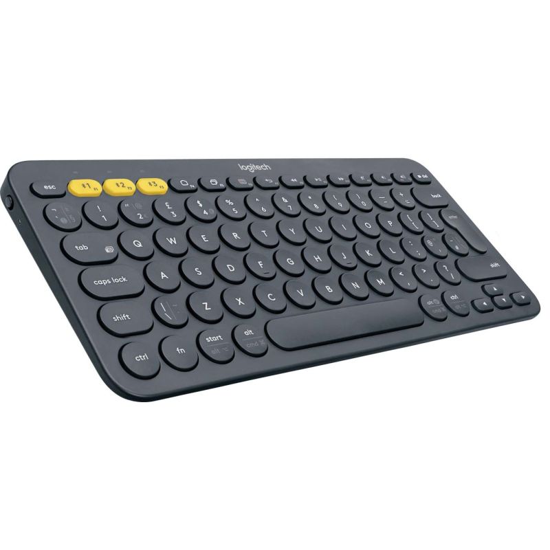 Logitech K380 Bluetooth tastatur grå